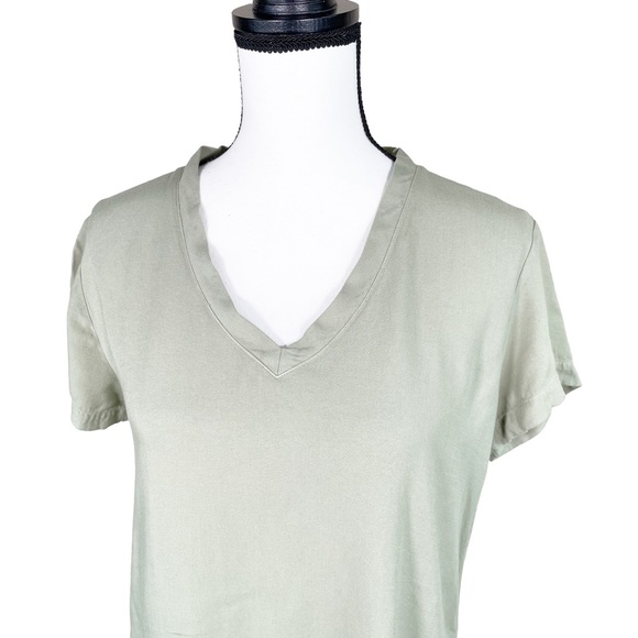 Cloth & Stone Olive Green T-Shirt Dress - Picture 7 of 7